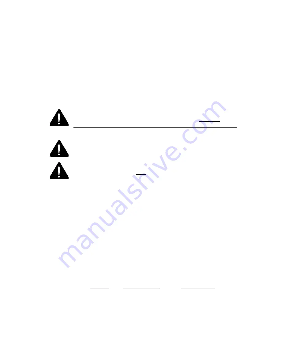 Cretors EG20 Service Manual Download Page 9