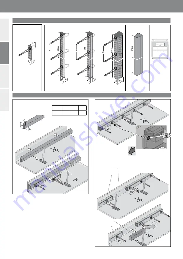 CRH Leviat HALFEN HLB Assembly Instructions Manual Download Page 4