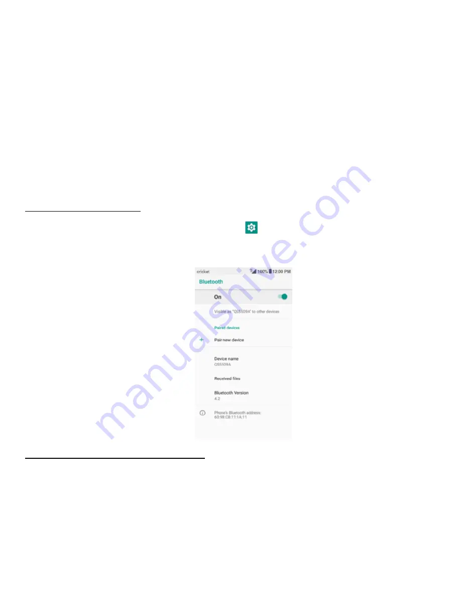 Cricket Vision User Manual Download Page 22