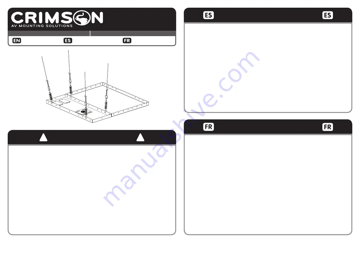 Crimson CAS3W Instruction Manual Download Page 1