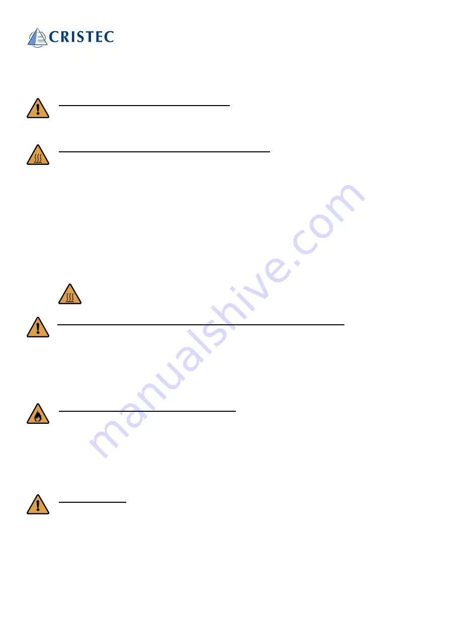 Cristec CPS3OEM/24-40 User Manual Download Page 61