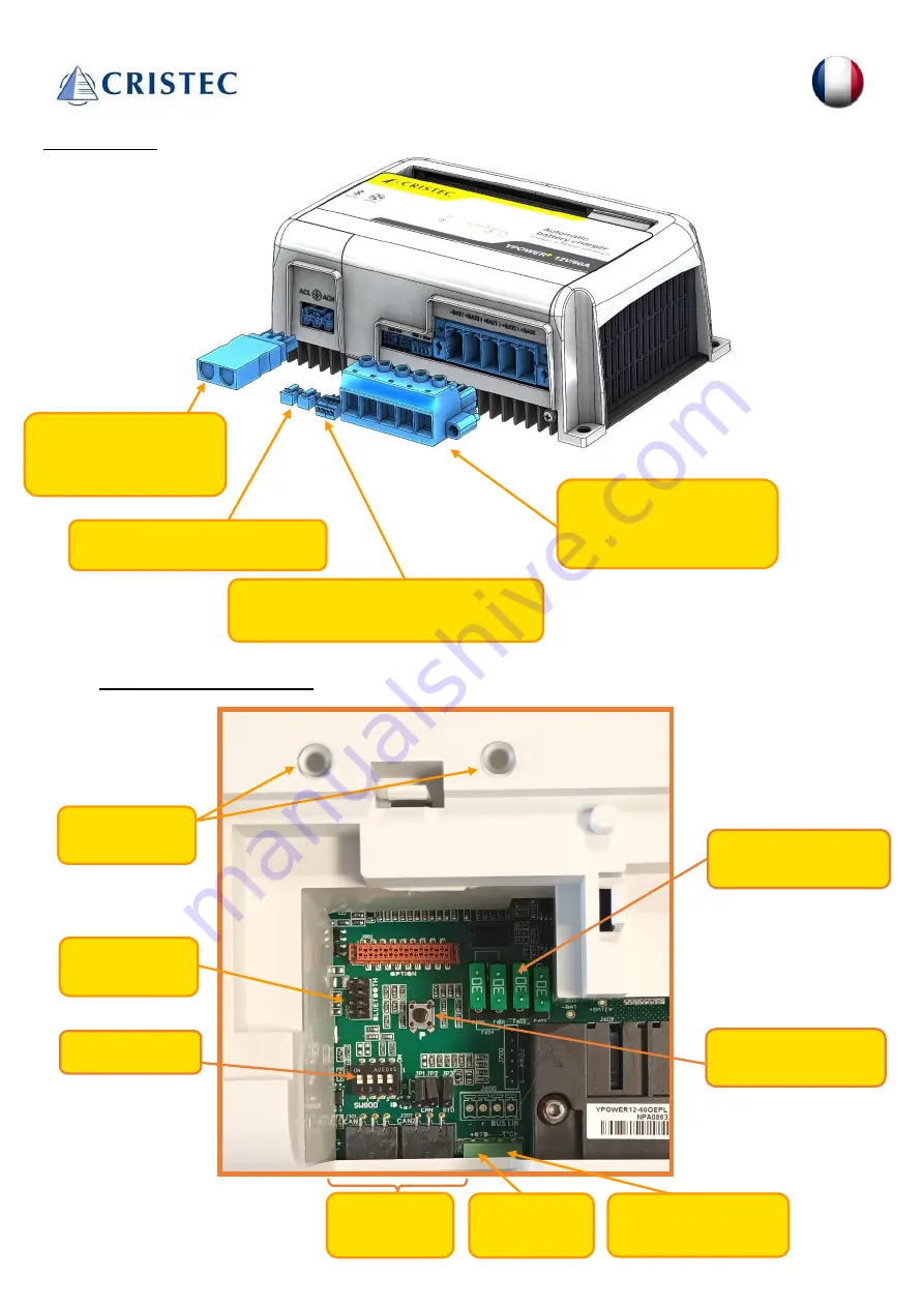 Cristec YPOWER 12V/16A User Manual Download Page 12