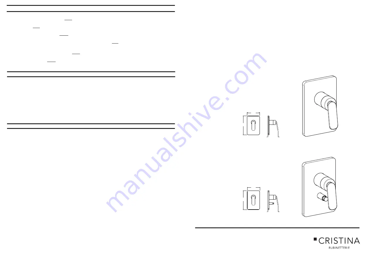 CRISTINA FOIL CRIFL686 Installation Instructions Download Page 1