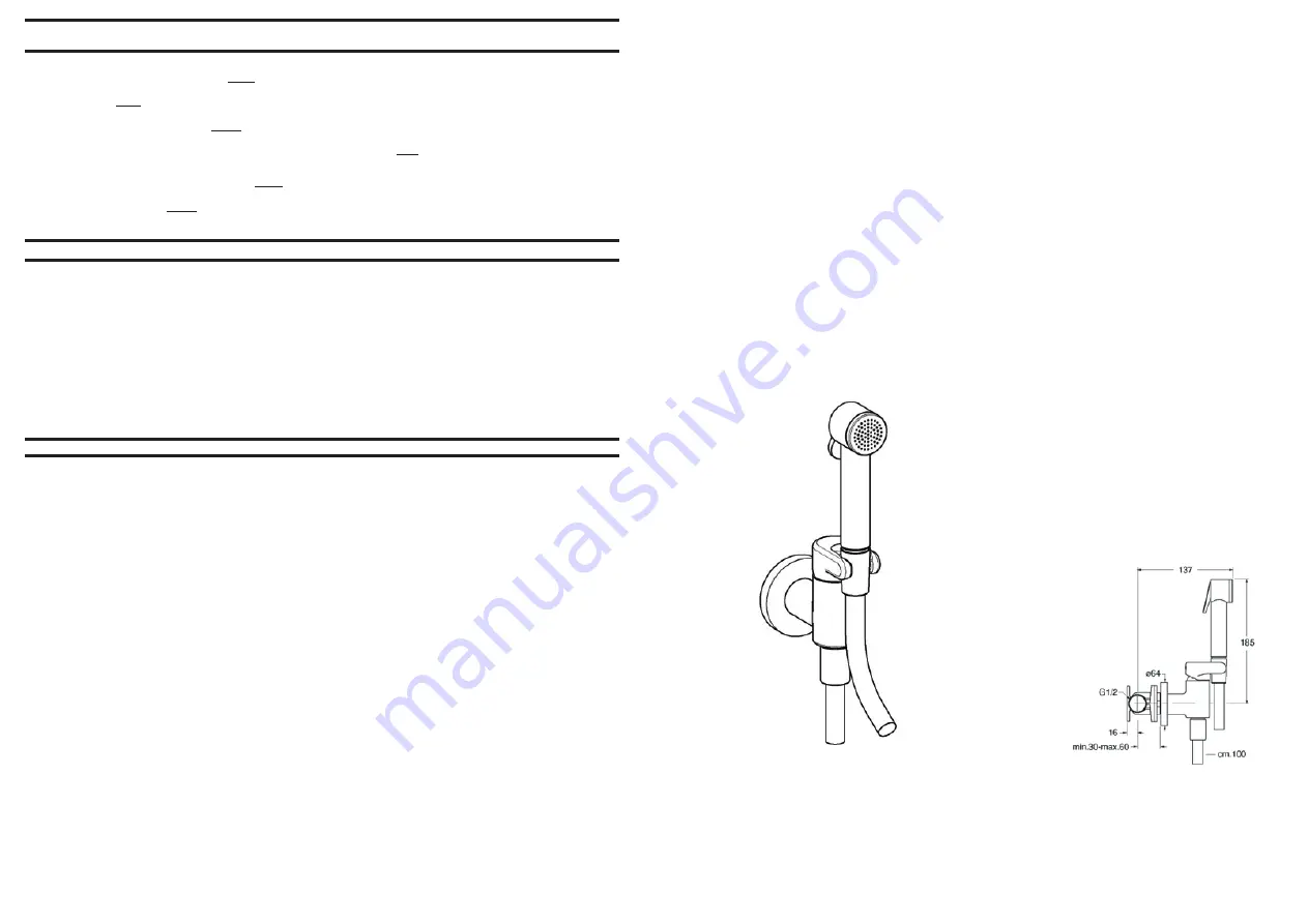 CRISTINA WC JET CRIWJ678 Installation Instructions Download Page 1