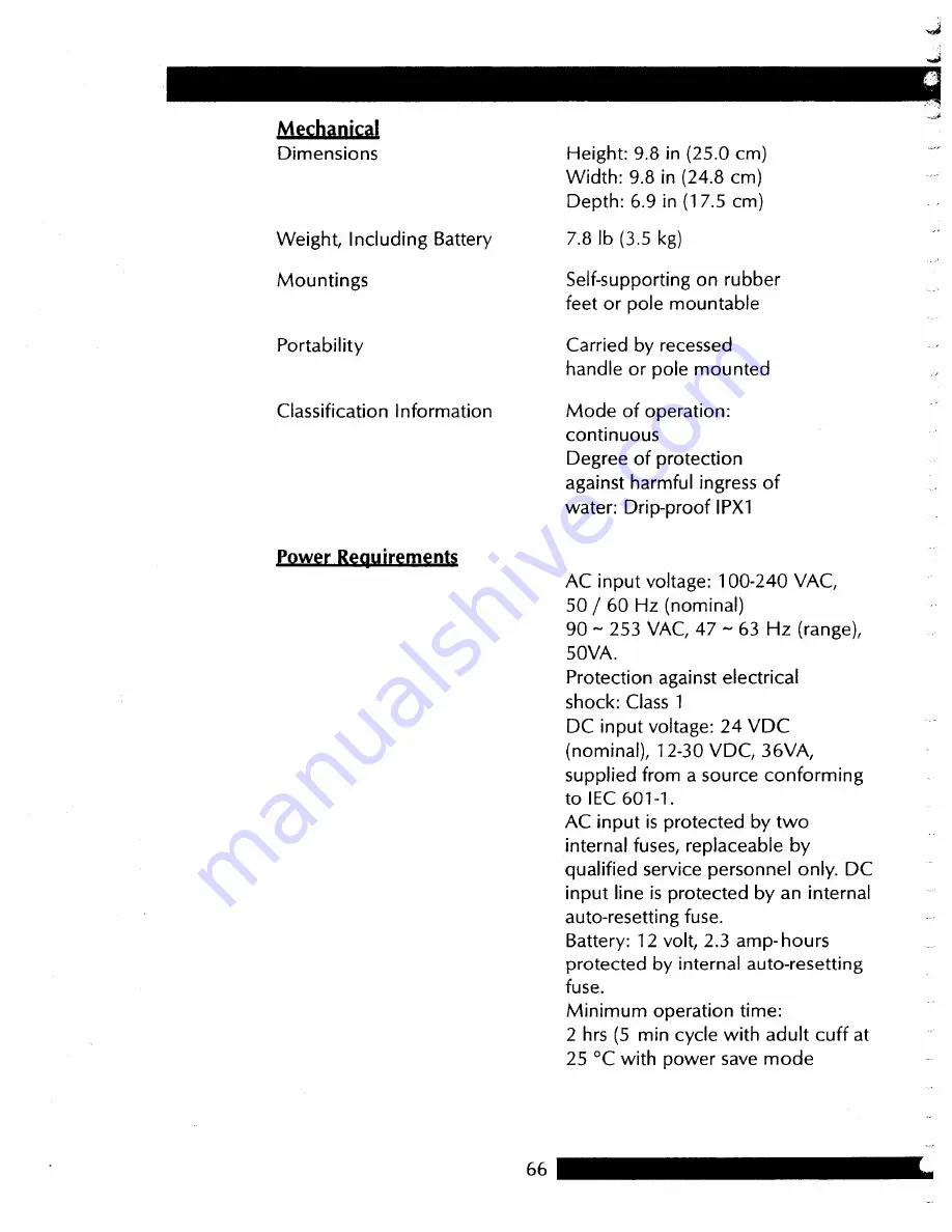 Critikon DINAMAP PRO 100 Operation Manual Download Page 61