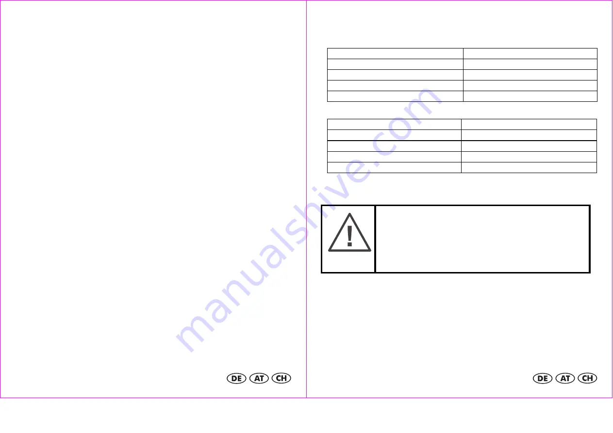 Crivit 1-LD4206 Usage And Safety Instructions Download Page 3