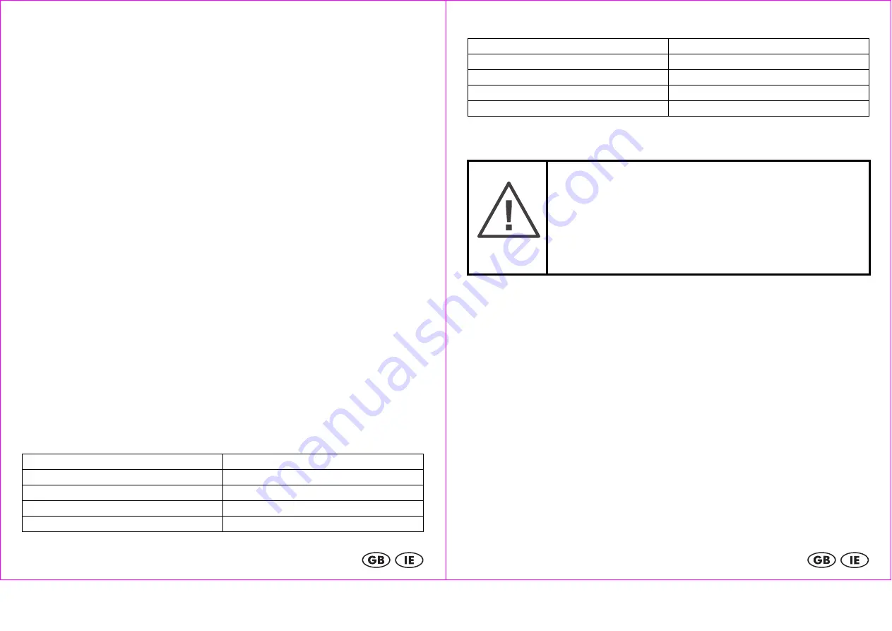 Crivit 1-LD4487 Usage And Safety Instructions Download Page 14