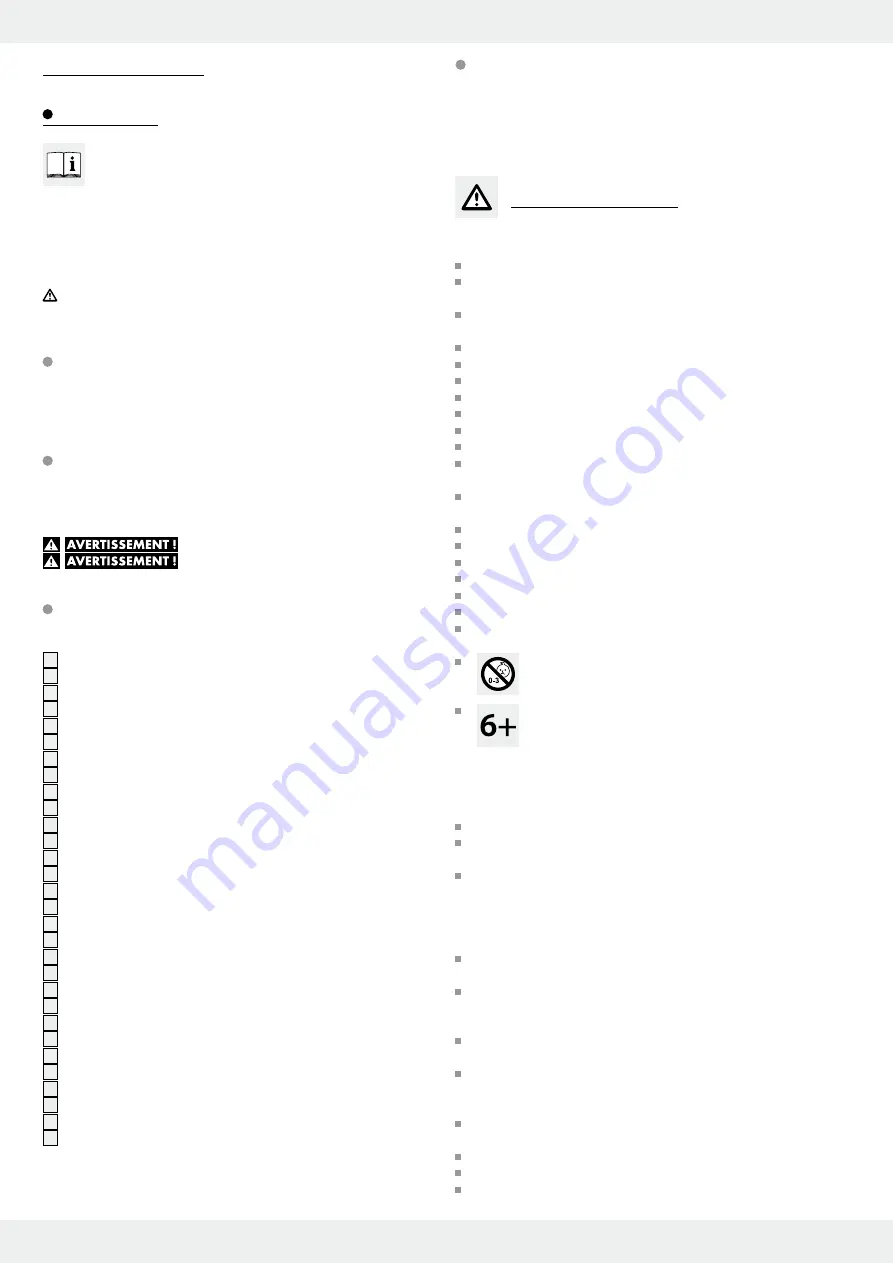 Crivit 307528 Assembly, Operating And Safety Instructions Download Page 13