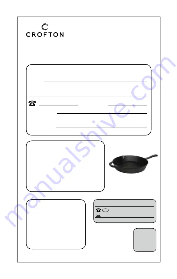 Crofton 44230 User Manual Download Page 14