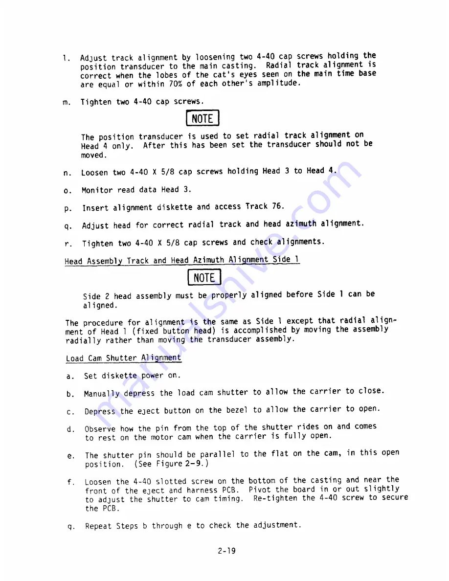 Cromemco 299B Technical Manual Download Page 47