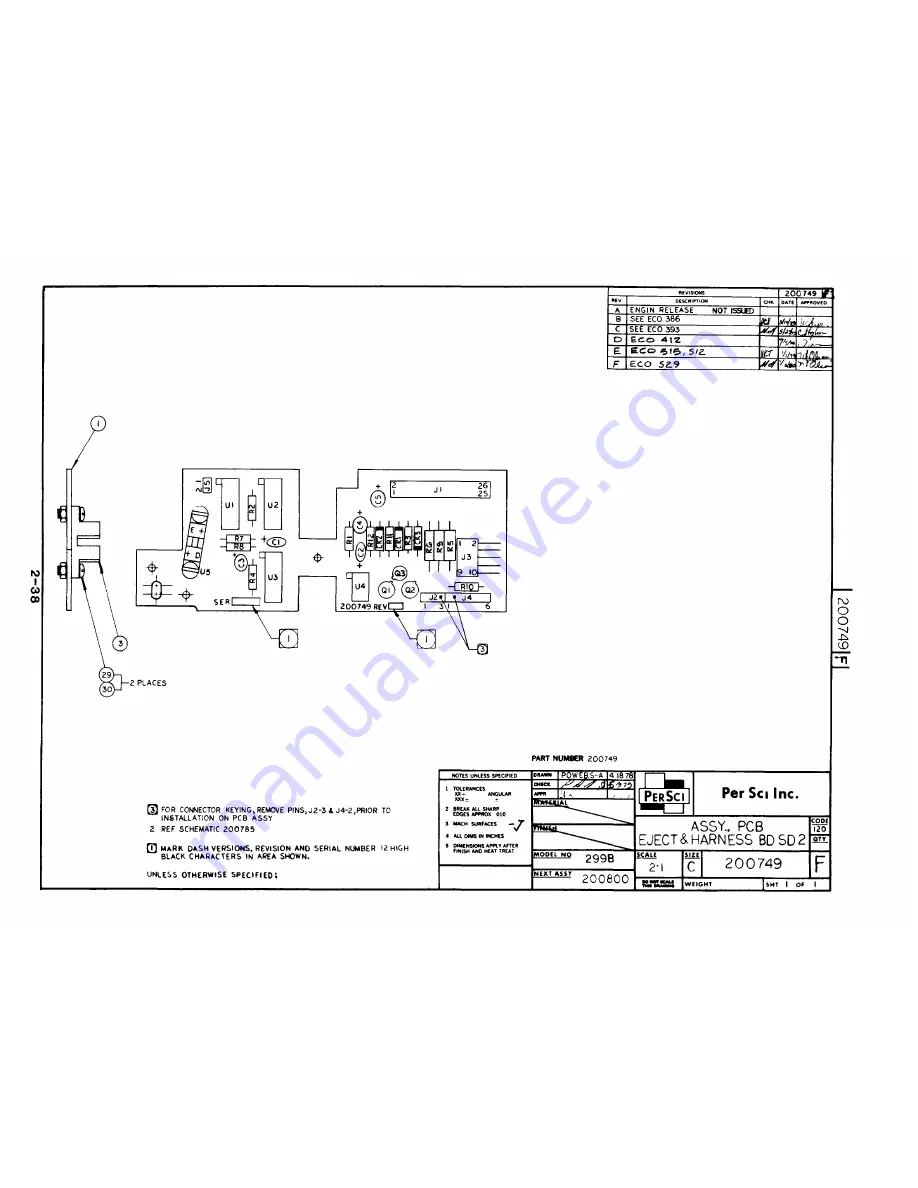 Cromemco 299B Technical Manual Download Page 66