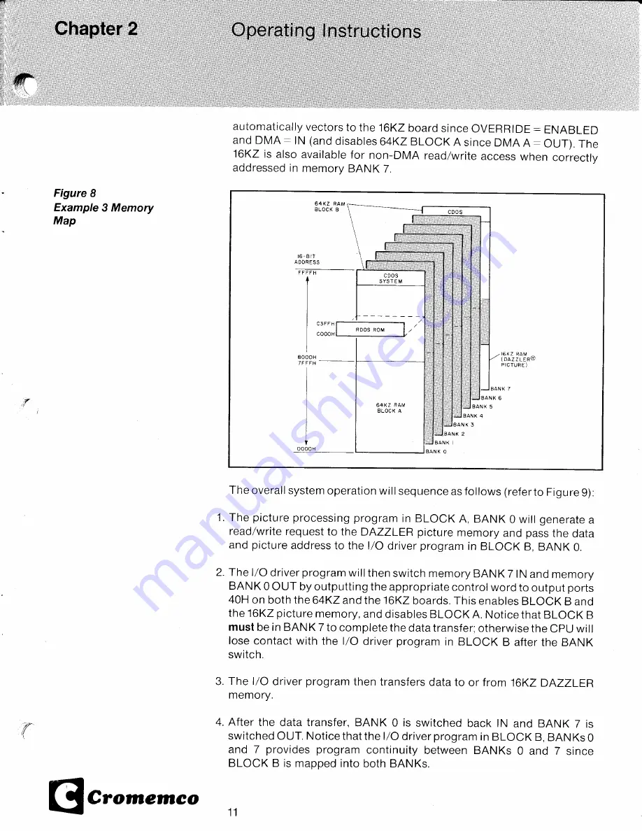 Cromemco 64KZ Instruction Manual Download Page 13