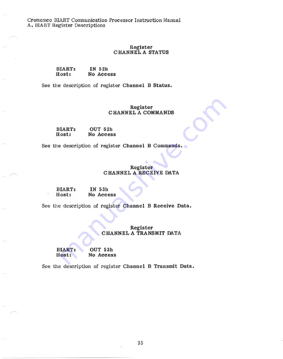 Cromemco BIART Instruction Manual Download Page 41