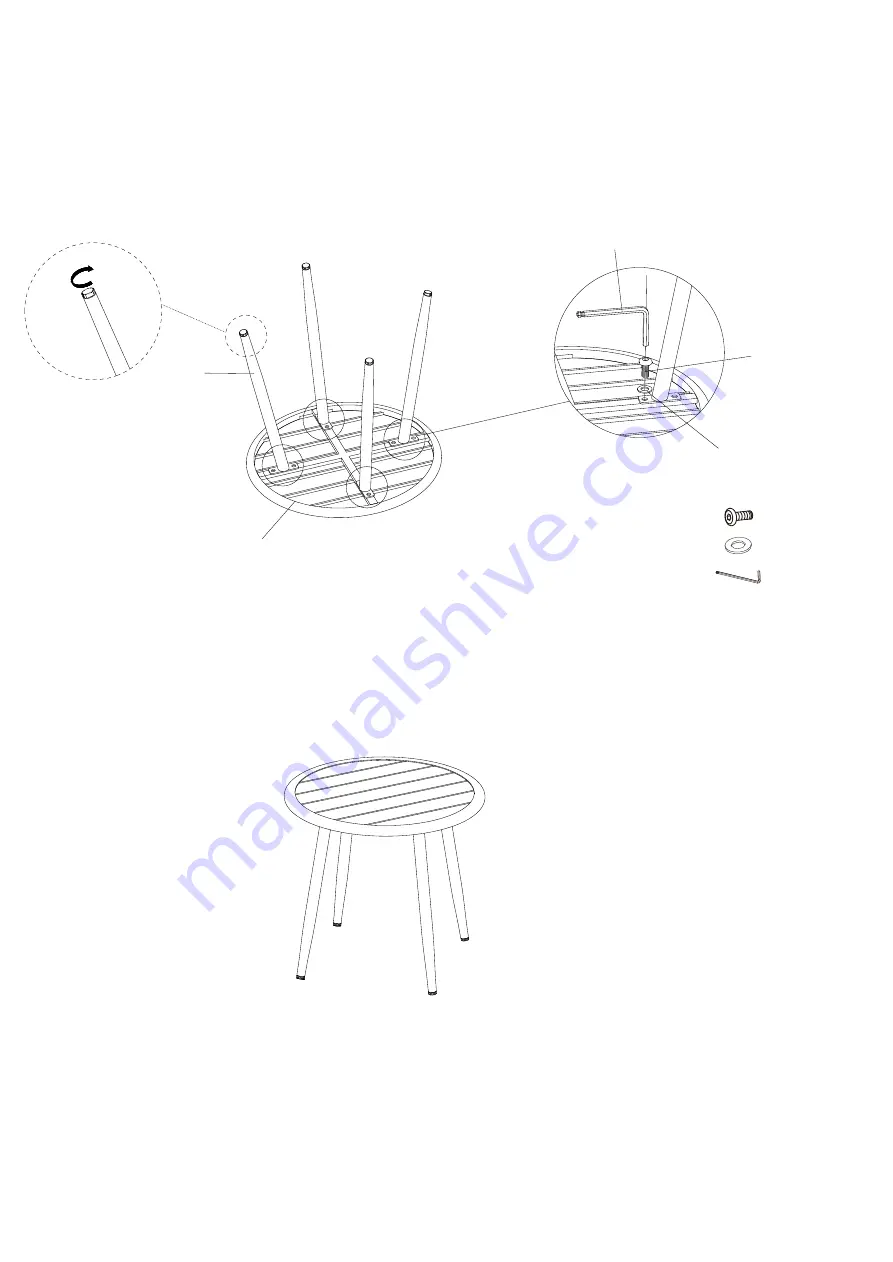 Crosley Furniture Aspen CO7325 Manual Download Page 4