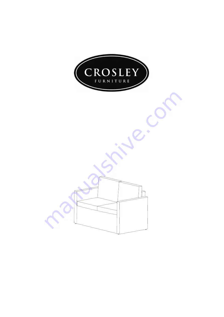 Crosley Furniture CO7150 Assembly Instructions Manual Download Page 2