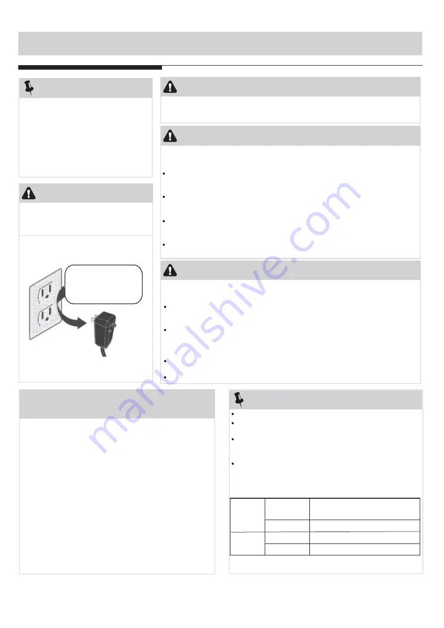 Crosley CAMHE18B2 Use & Care Manual Download Page 5