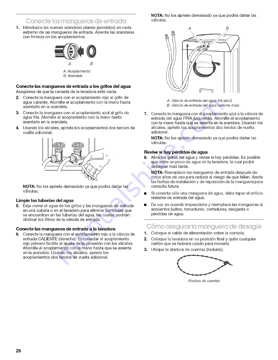 Crosley CAWC529PQ Скачать руководство пользователя страница 26