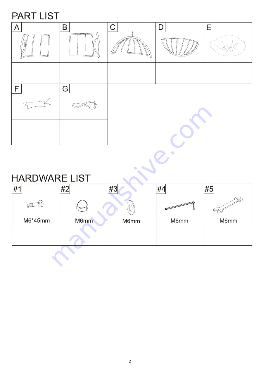 Crosley CO7270 Assembly Instructions Download Page 2