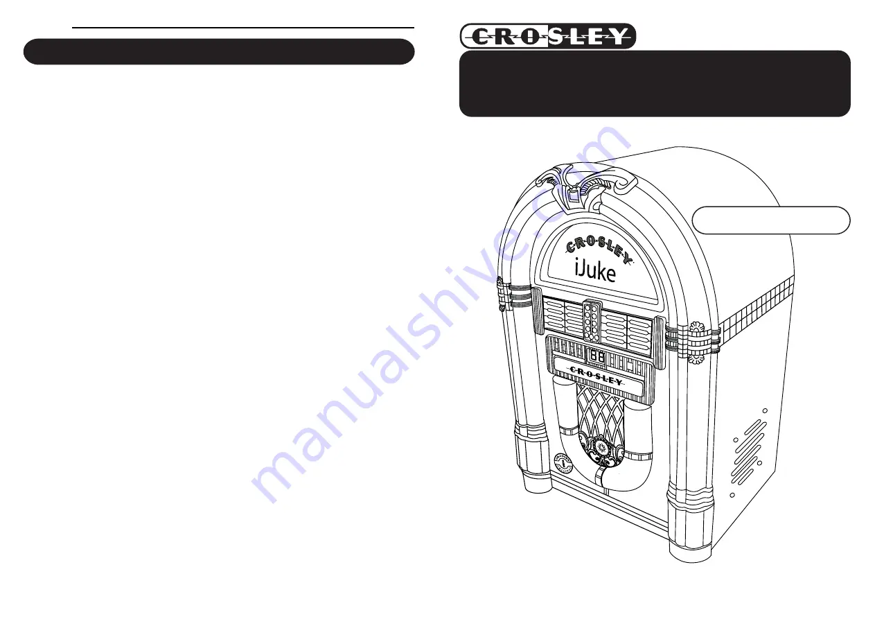 Crosley CR1703A Скачать руководство пользователя страница 13