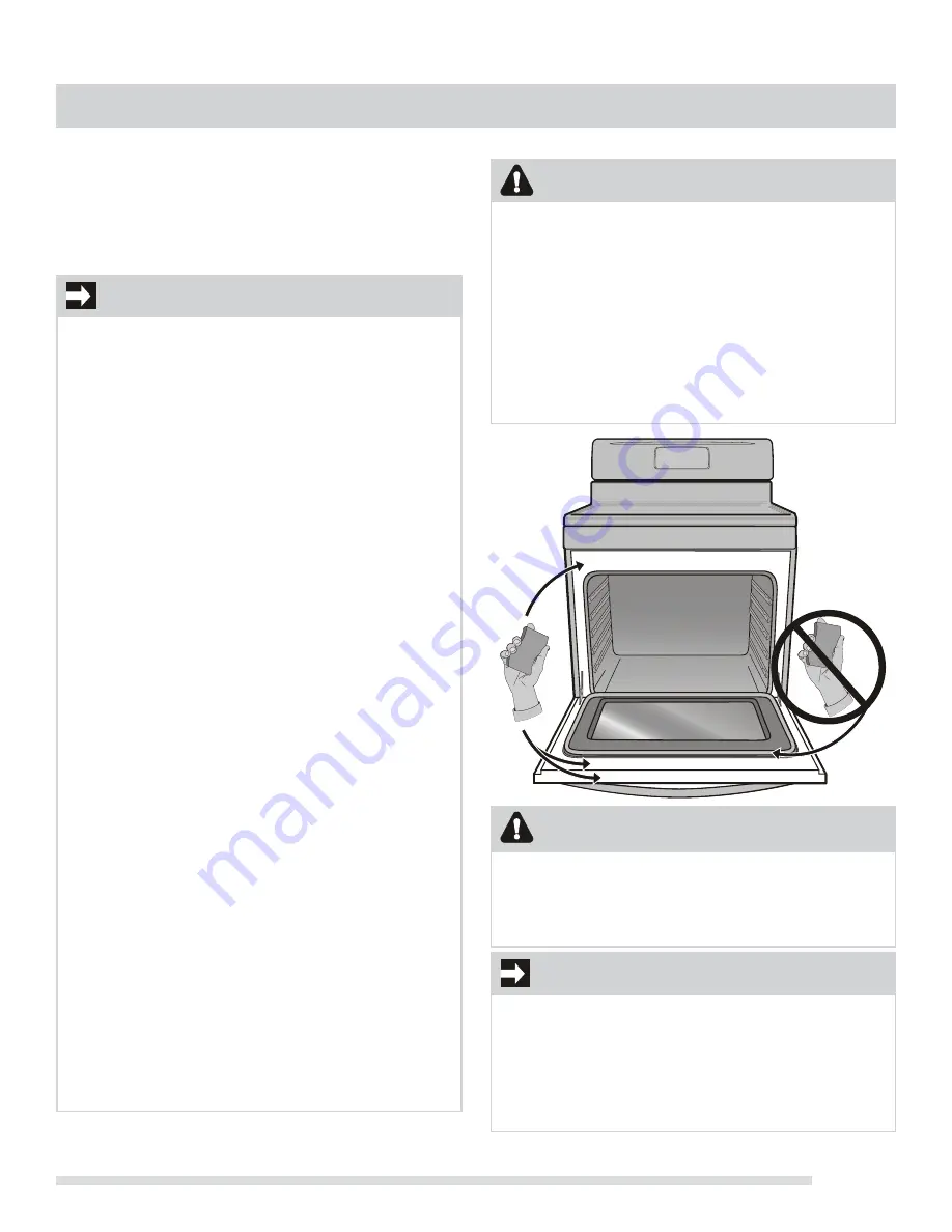 Crosley CRE3875PWC Use & Care Manual Download Page 17