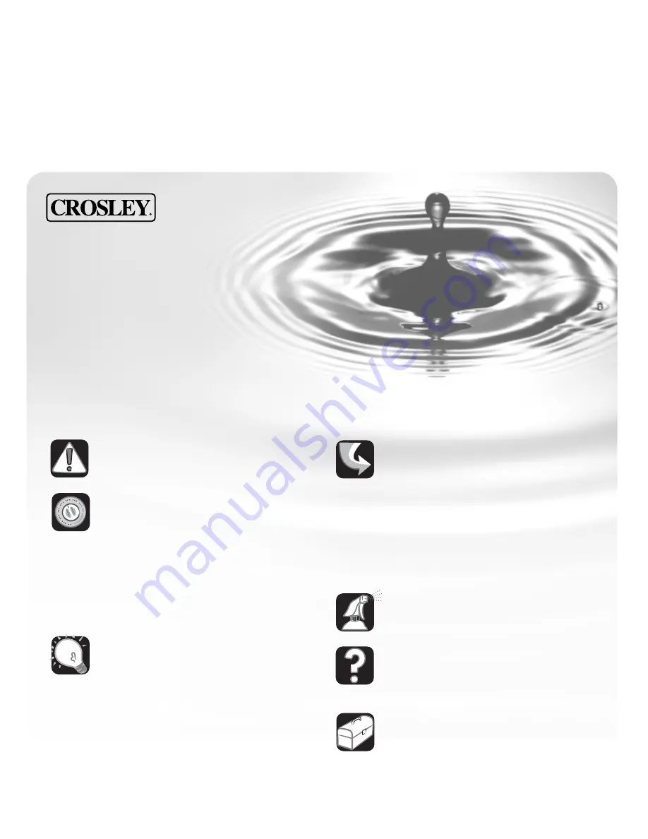 Crosley CW-2 Use & Care Manual Download Page 21