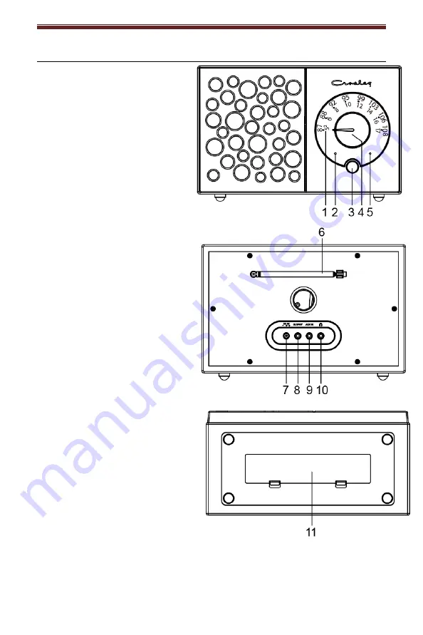 Crosley Maverick CR3042A-BK Instruction Manual Download Page 4