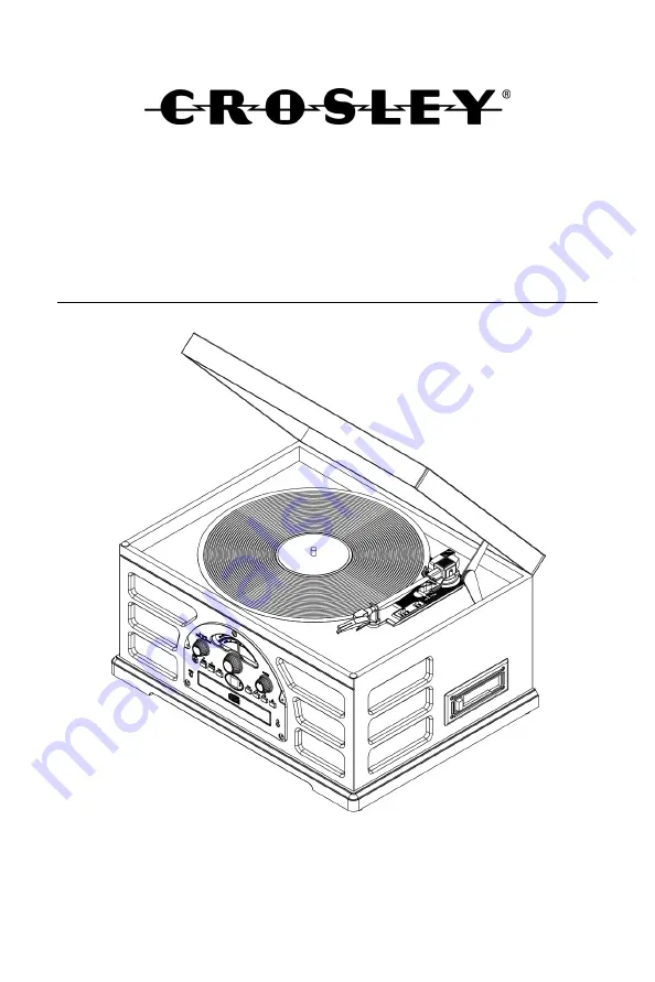 Crosley Rochester CR7021A Скачать руководство пользователя страница 1