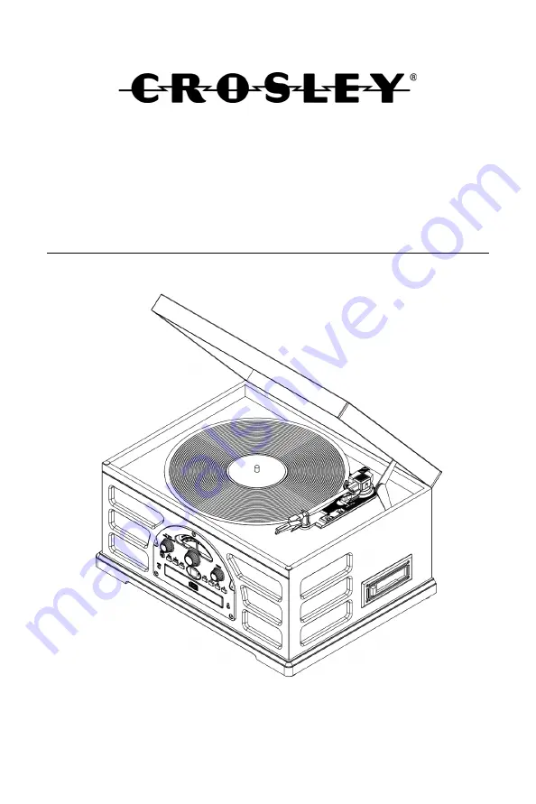 Crosley Rochester CR7021A Instruction Manual Download Page 13