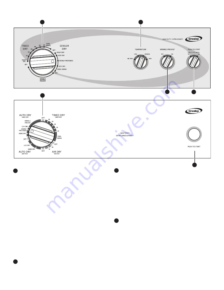 Crosley W10096992A Use And Care Manual Download Page 17