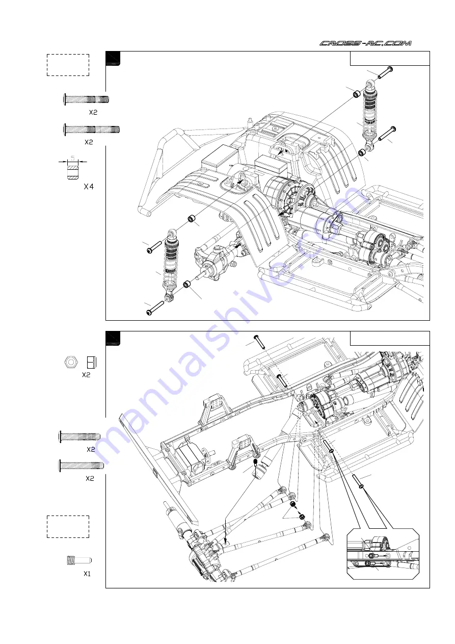 CROSS-RC EMO XT4 Assembly Instructions Manual Download Page 35