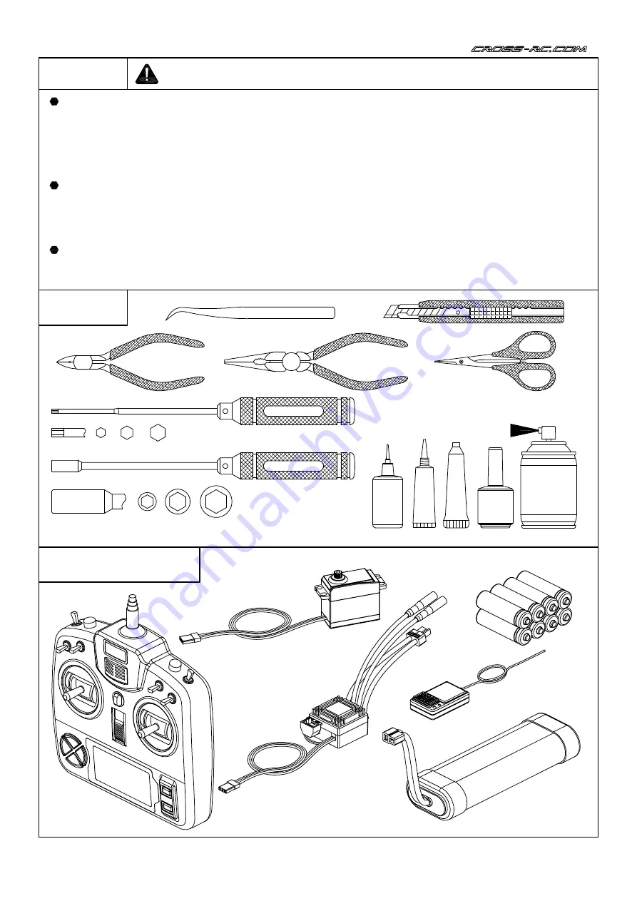 CROSS-RC MC Series Manual Download Page 1