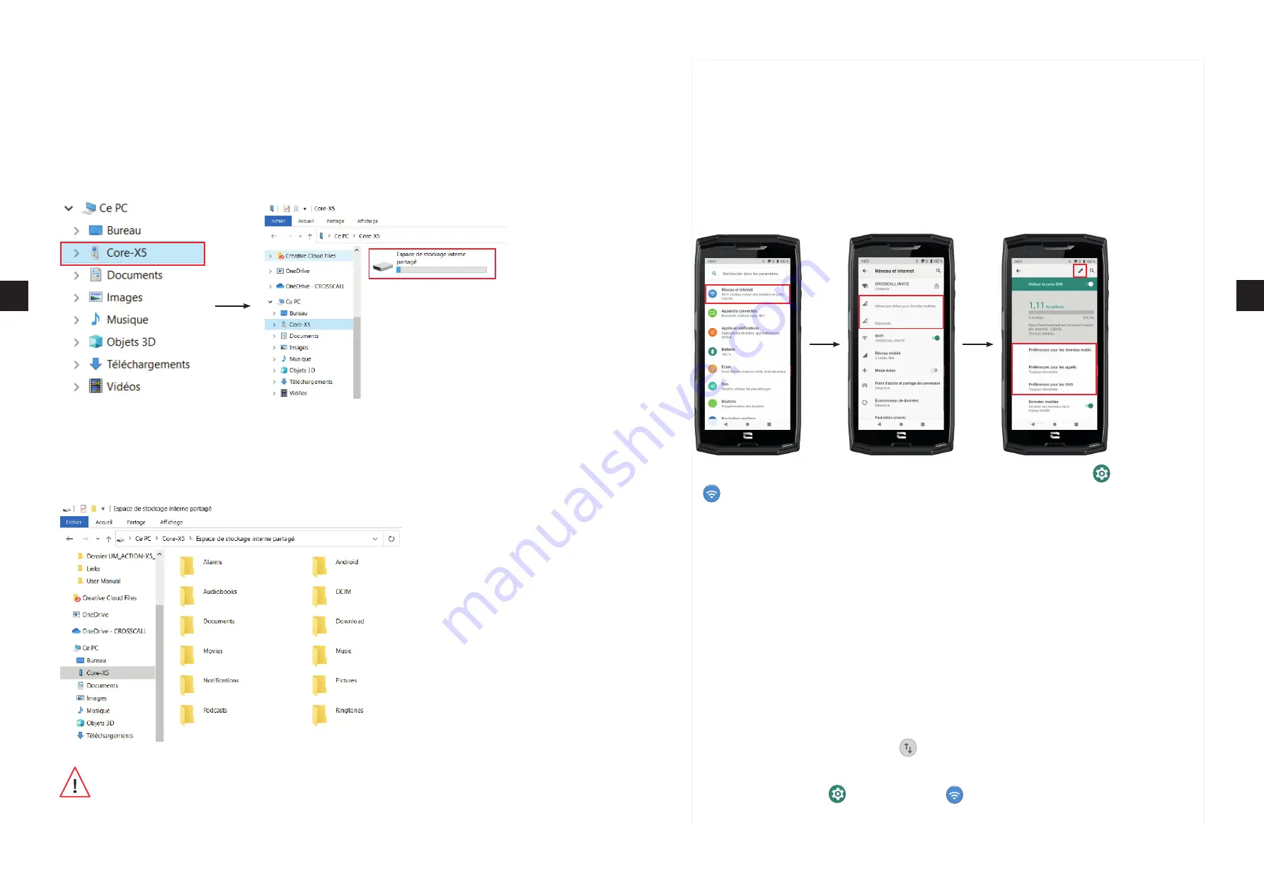 Crosscall CORE-X5 Manual Download Page 145