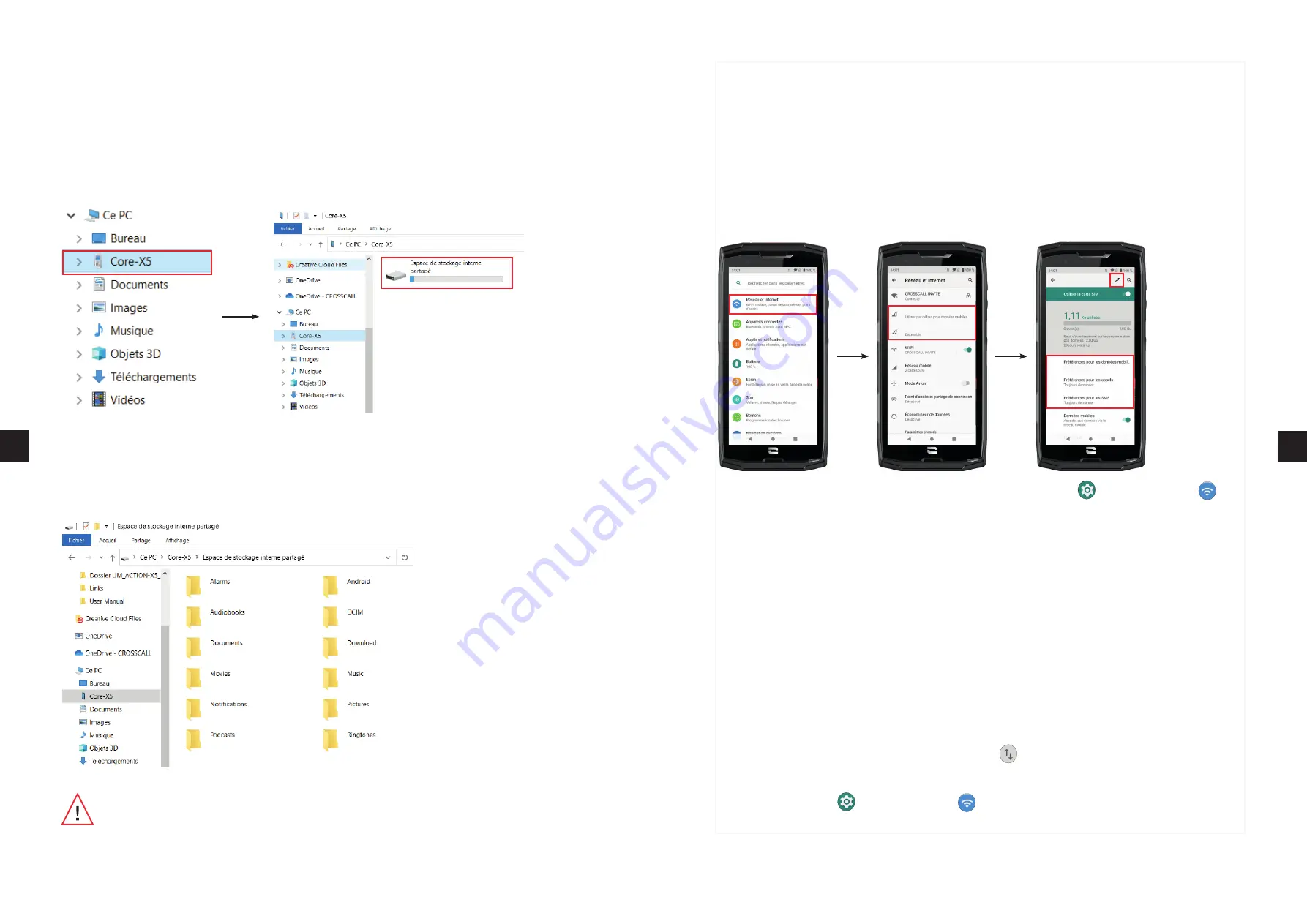 Crosscall CORE-X5 Manual Download Page 224