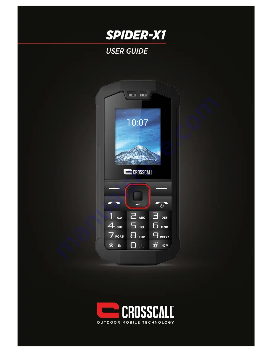 Crosscall SPIDER-X1 User Manual Download Page 1