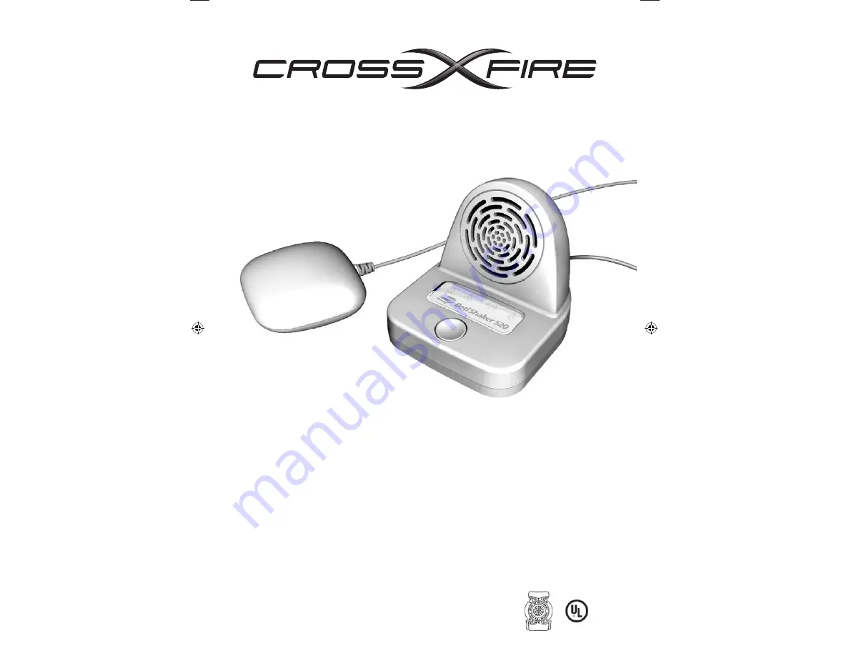 Crossfire Bed Shaker 520 Скачать руководство пользователя страница 1