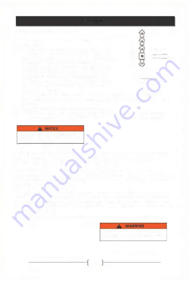 Crossfire CF125 2013 Operating Instructions Manual Download Page 21