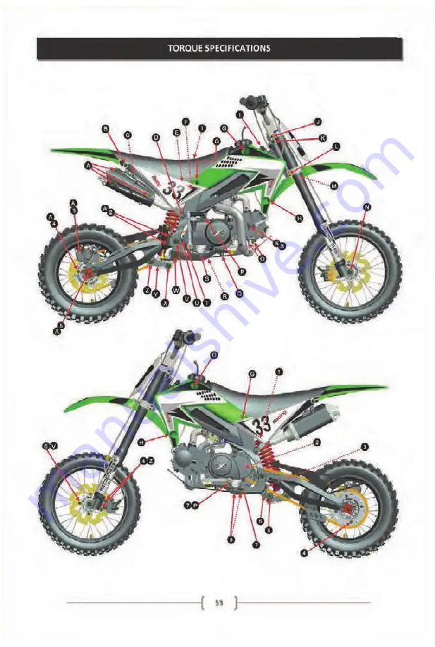 Crossfire CF125 2013 Скачать руководство пользователя страница 53