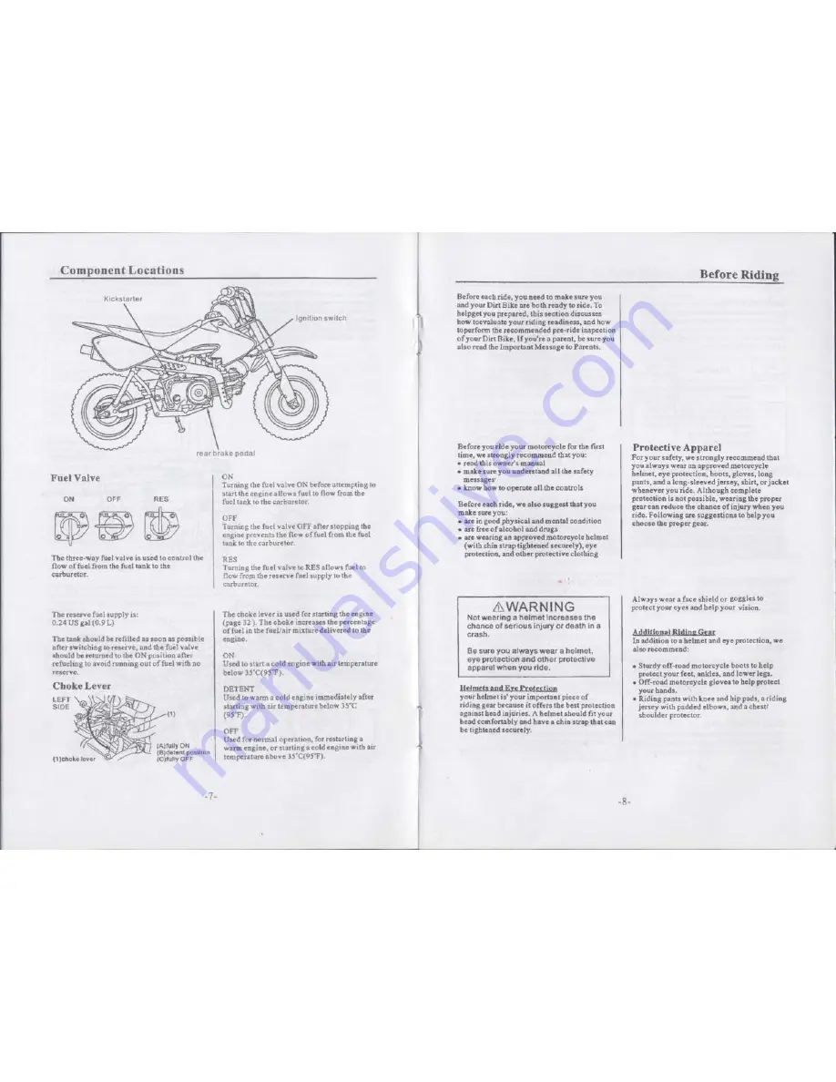 Crossfire CF70 User Manual Download Page 5