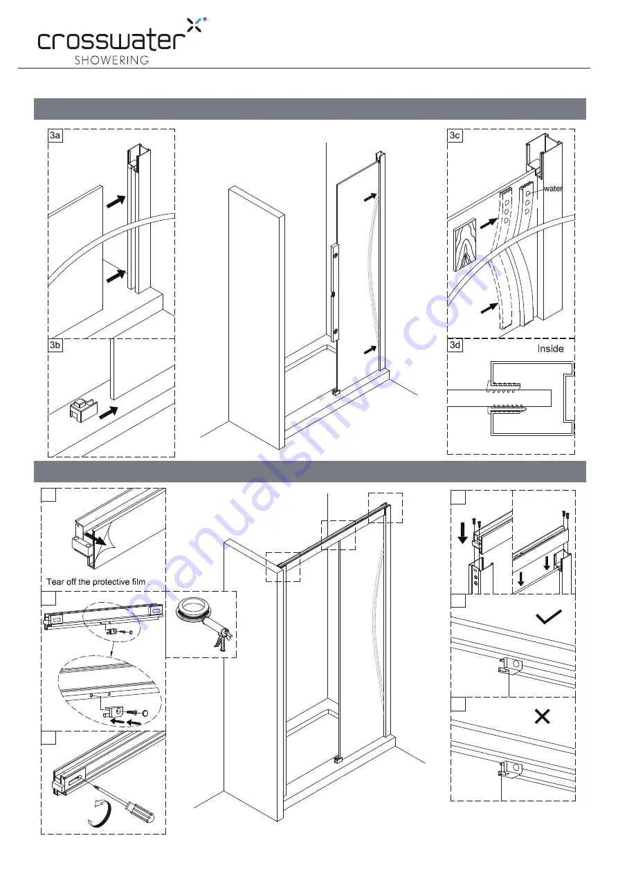 Crosswater ISLSC1200 Скачать руководство пользователя страница 5