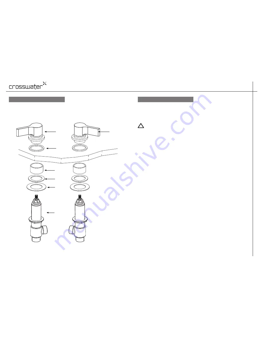 Crosswater SE350DC Installation Instructions Download Page 3