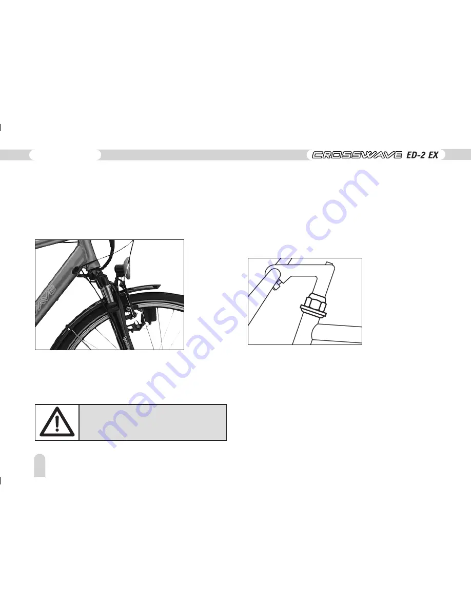 Crosswave ED-2 EX Operating Instructions Manual Download Page 20