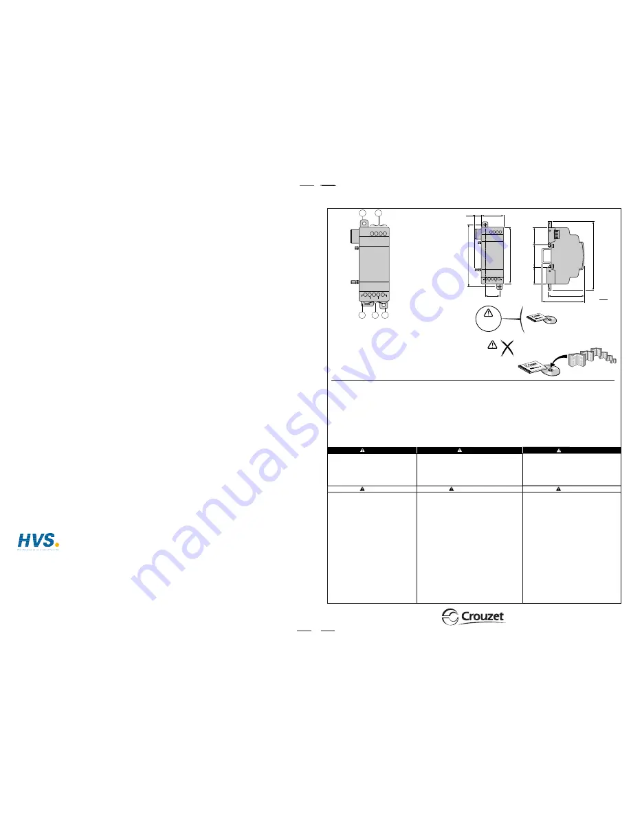 Crouzet 88 970 241 User Manual Download Page 1