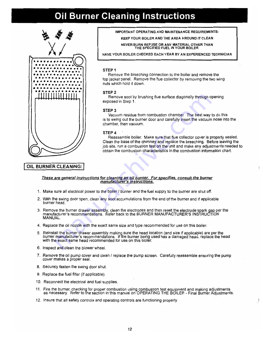 Crown Boiler BDS-080 Скачать руководство пользователя страница 13