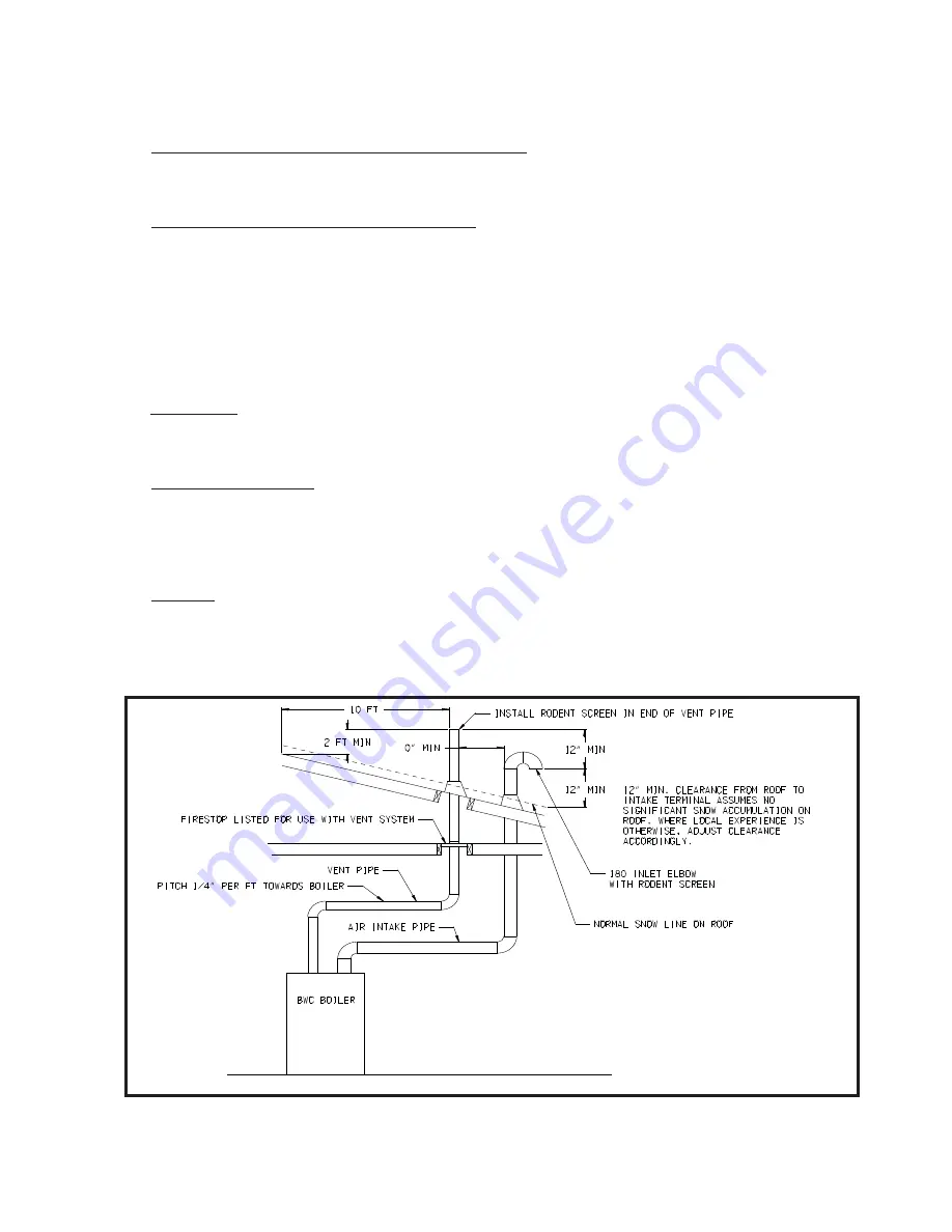 Crown Boiler BIMINI BWC150 Installation Instructions Manual Download Page 13