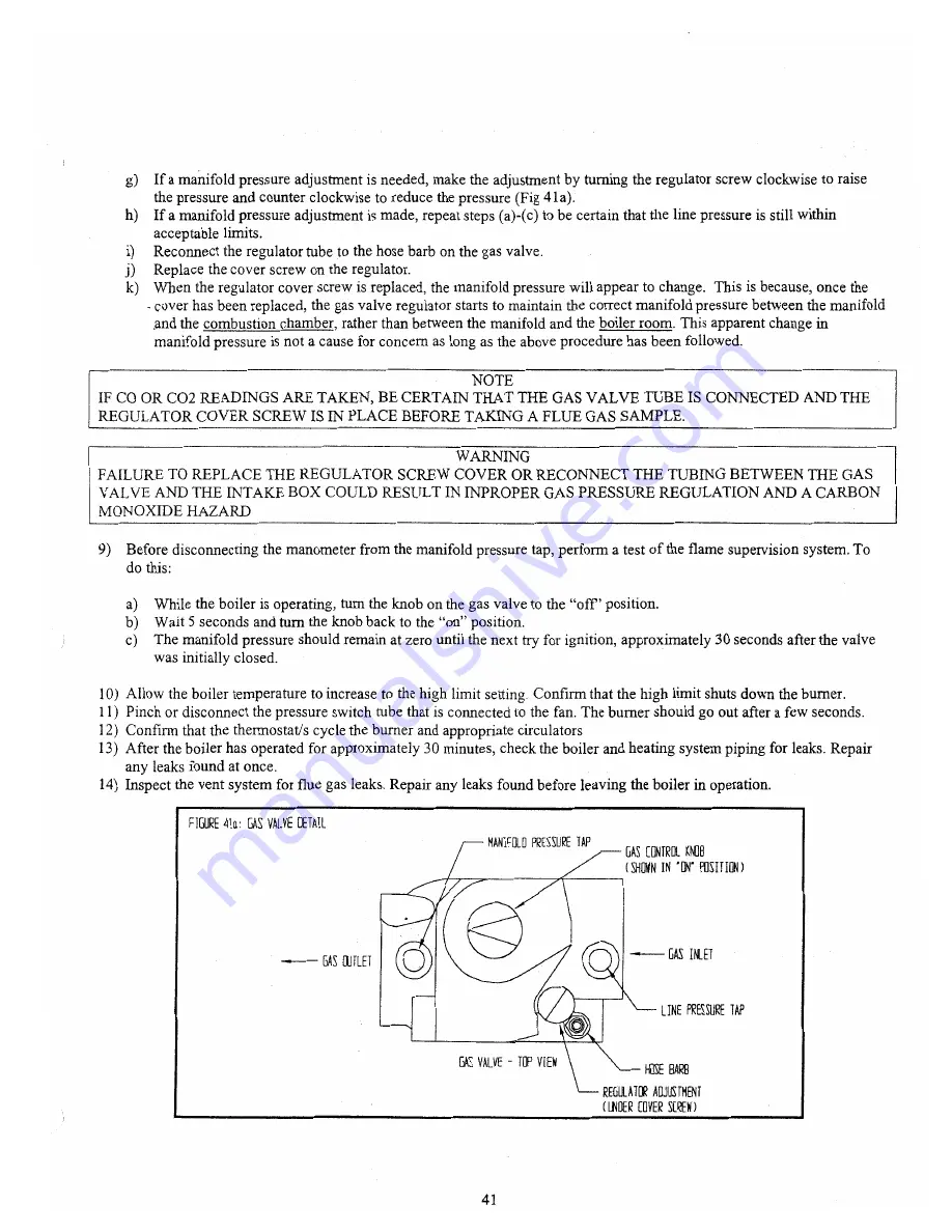 Crown Boiler CSC Series Installation Instructions Manual Download Page 42