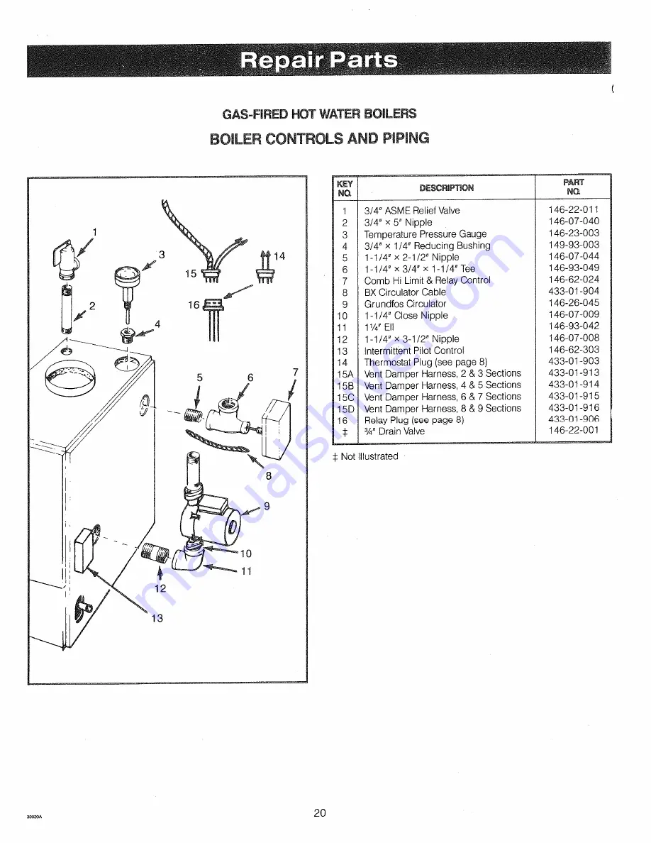 Crown Boiler DG-112-EI Installation Instructions Manual Download Page 20