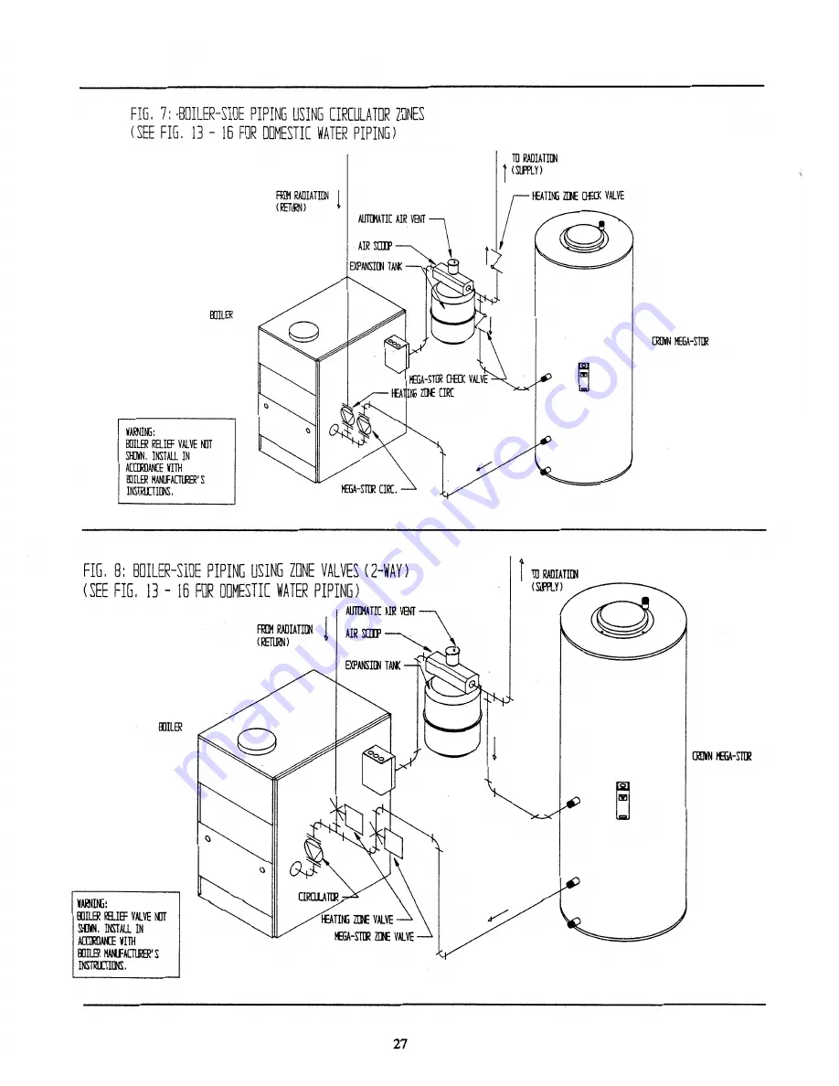 Crown Boiler Mega-Stor Скачать руководство пользователя страница 27