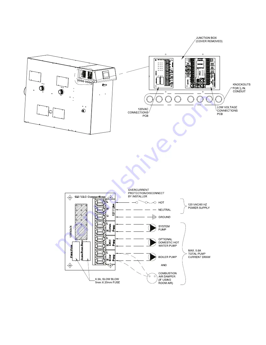 Crown Boiler Phantom X series Installation And Operating Instructions Manual Download Page 59