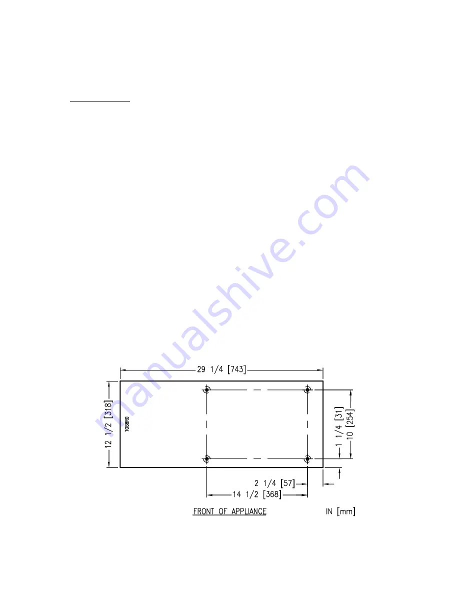 Crown Food Service Equipment ECTRS-16 Installation And Operation Manual Download Page 5