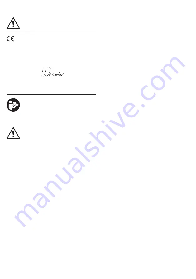 Crown CT13489-180 Original Instructions Manual Download Page 62